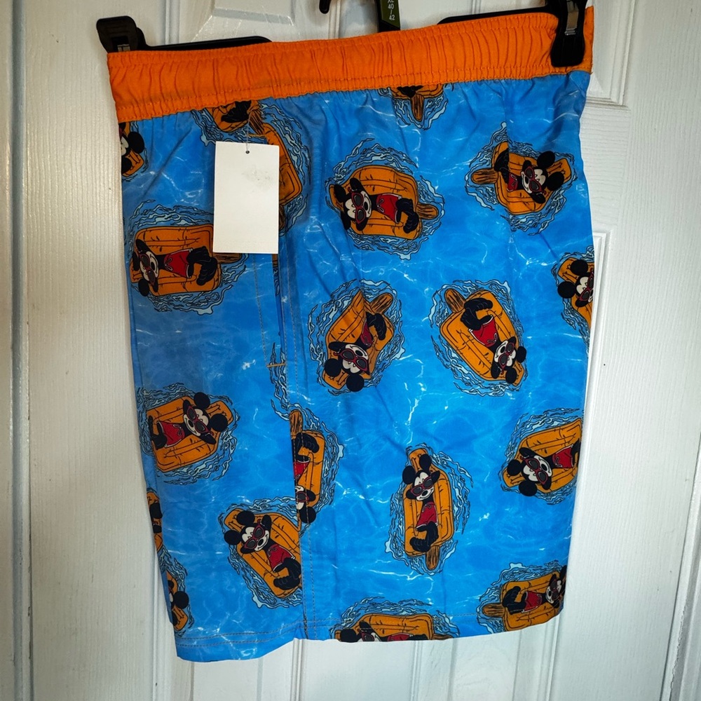 Disney Mickey Mouse Men Swimming Short Size X-large Brand New
